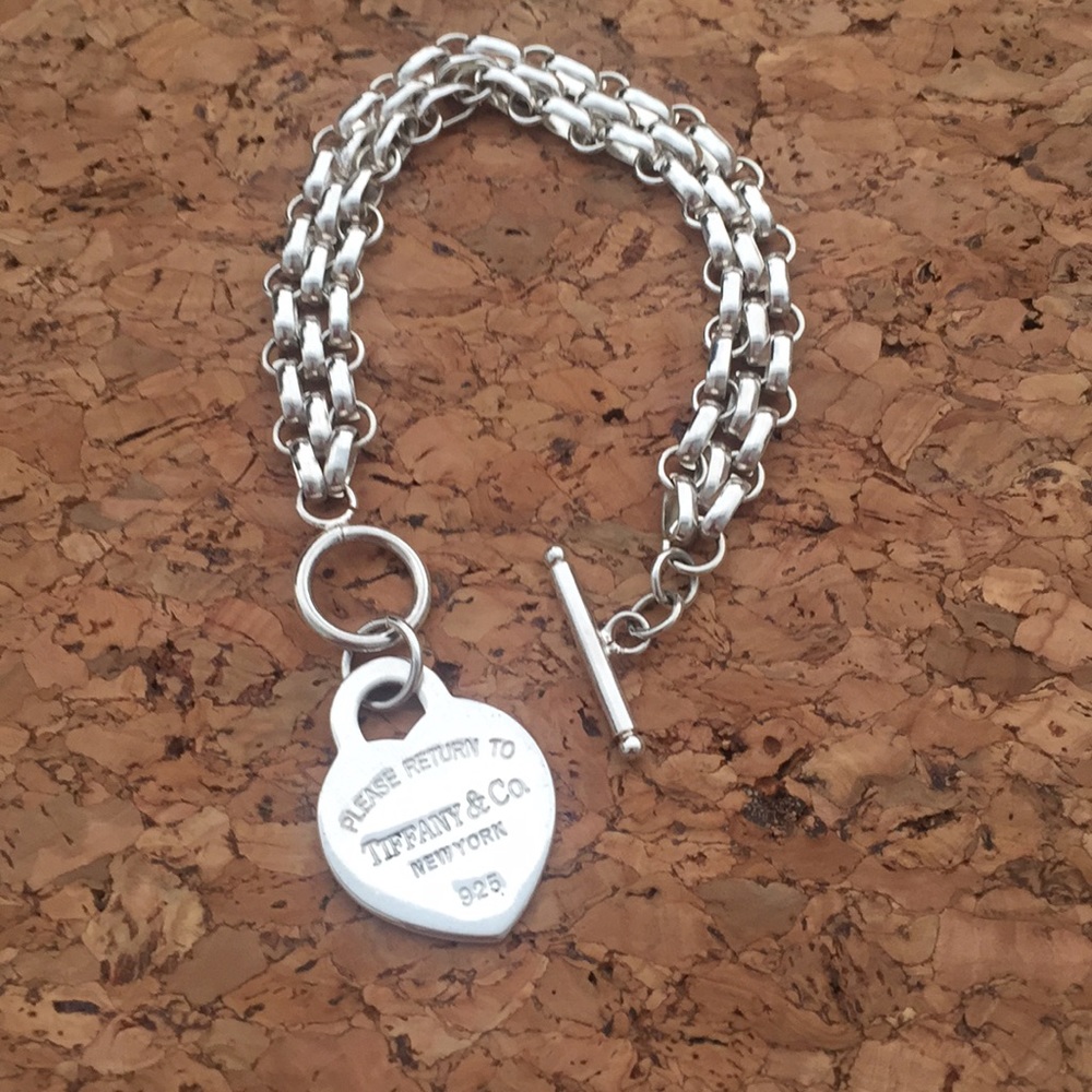 925 silver Tiffany’s chain bracelet